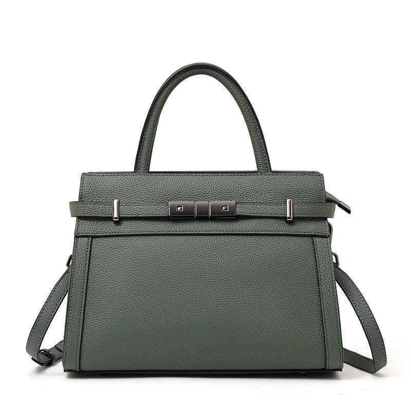 Cannes Leather Shoulder Bag