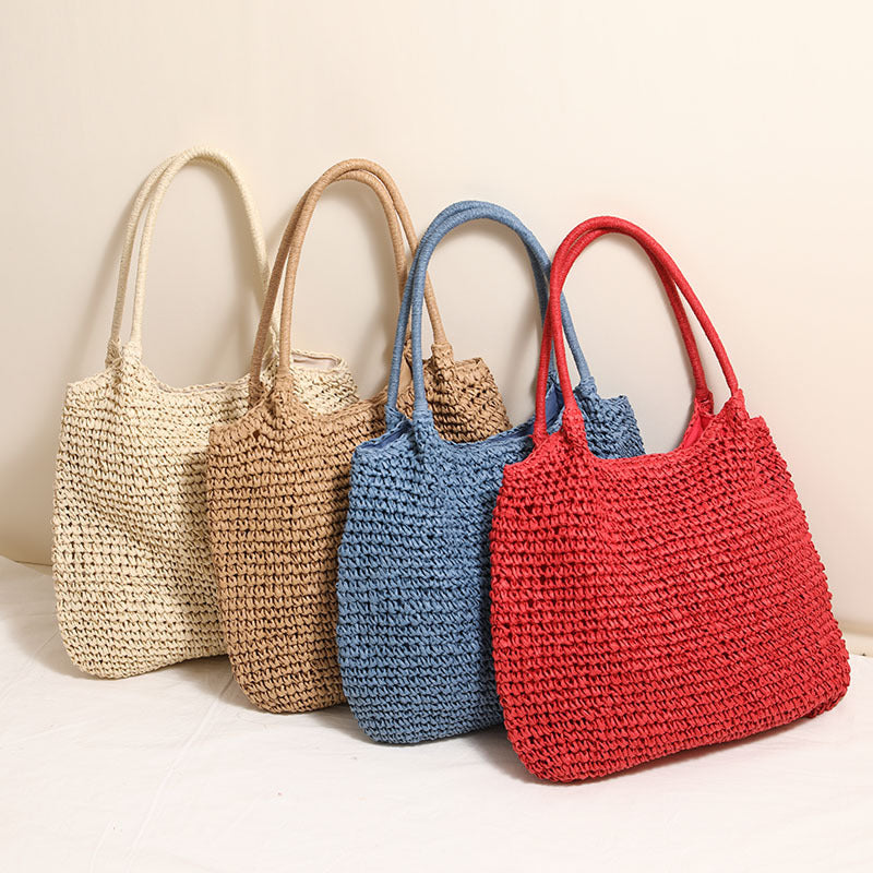 Amalfi Straw Market Tote