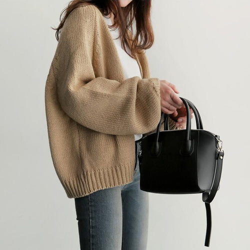 Wren Cotton-Blend Open Cardigan