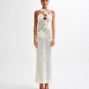 Stargazer Halter Maxi Dress