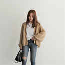 Wren Cotton-Blend Open Cardigan