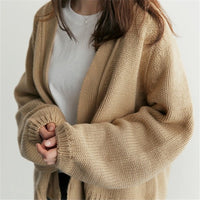 Wren Cotton-Blend Open Cardigan