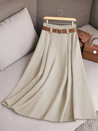 Palermo Pleated Midi Skirt