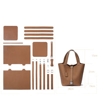 Venetian Soft Leather Top-Handle Tote