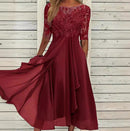 Garden Party Lace Evening Dress