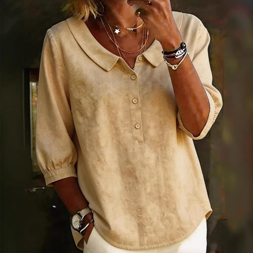 Riviera Relaxed Pullover Blouse
