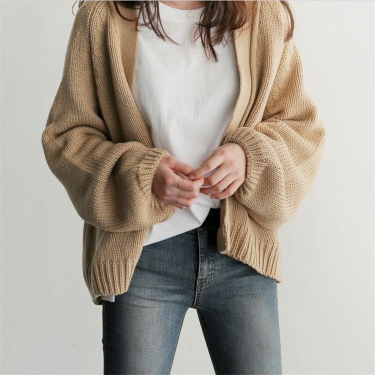 Wren Cotton-Blend Open Cardigan