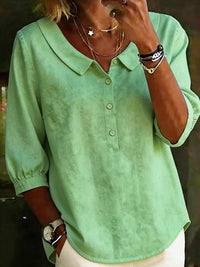 Riviera Relaxed Pullover Blouse